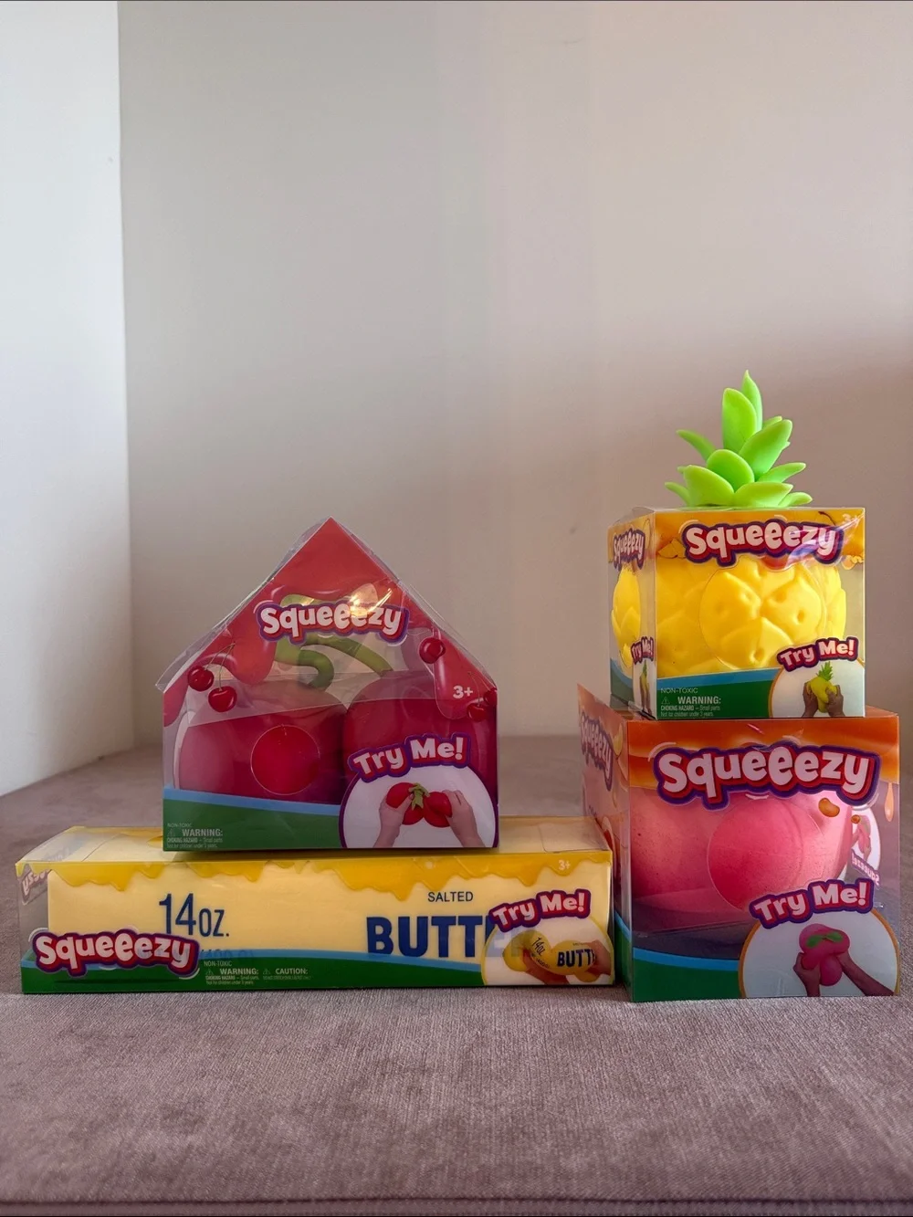 Sunny Days Squeezy Pineapple, Cherries, Butter, & Peach | New